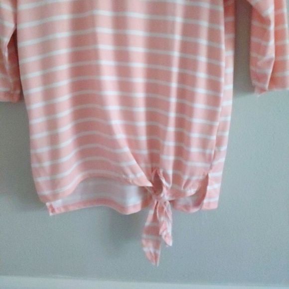 Btween soft pink and white stripped top - Picture 4 of 5